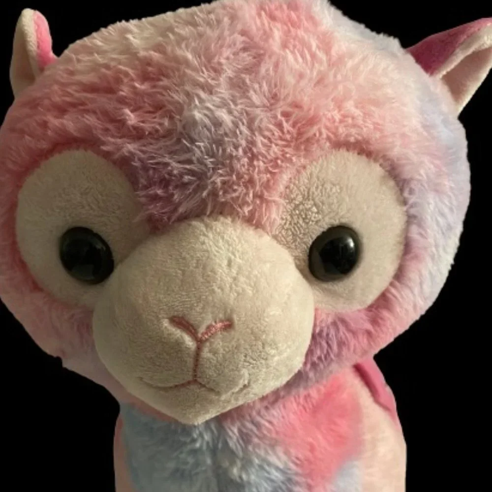 RAINBOW LLAMA ALPACA EMPROIDERED HEARTS “LLOVE YOU LLOTS MAMA